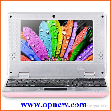 7 inch dual core laptop PC netbook wm8880 Android 4.4 with WIFI HDM RJ45 USB 2.0 3pcs